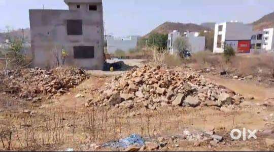 plot on 60 ft road near mega aawas yogana or nakoda nagar