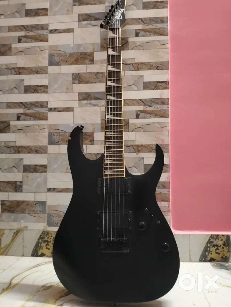 Ibanez GRG121DX BKF 6-String Electric Guitar With Gig Bag - Black