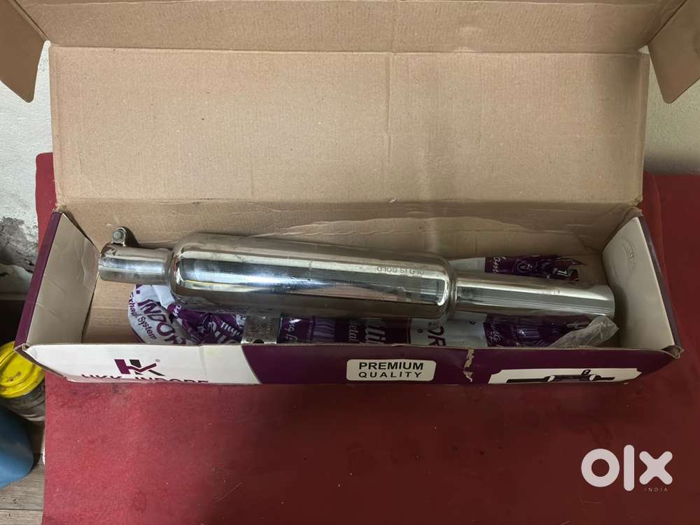 Royal enfield exhaust indoor cylencer
