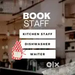 Book staff for your outlet Chinese, Tandoor, Continental or Barista