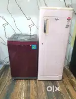 Whirlpool 5 star ratings refrigerator and Ig turbodrum washing machine