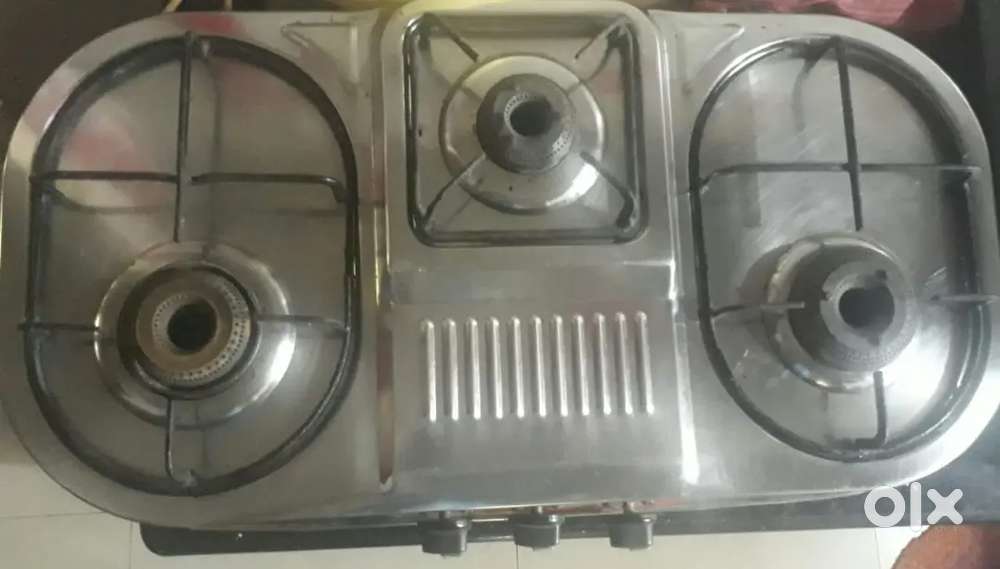 Steel gas stove