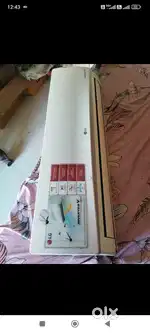 LG AC split 
Inverter AC LG 
1 ton 
Indoor complete