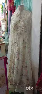 A-line new from Tirumala in white colour