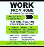 Work from home opportunity