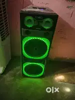 Double 12 inch subwoofer 4 inchi speaker Tower