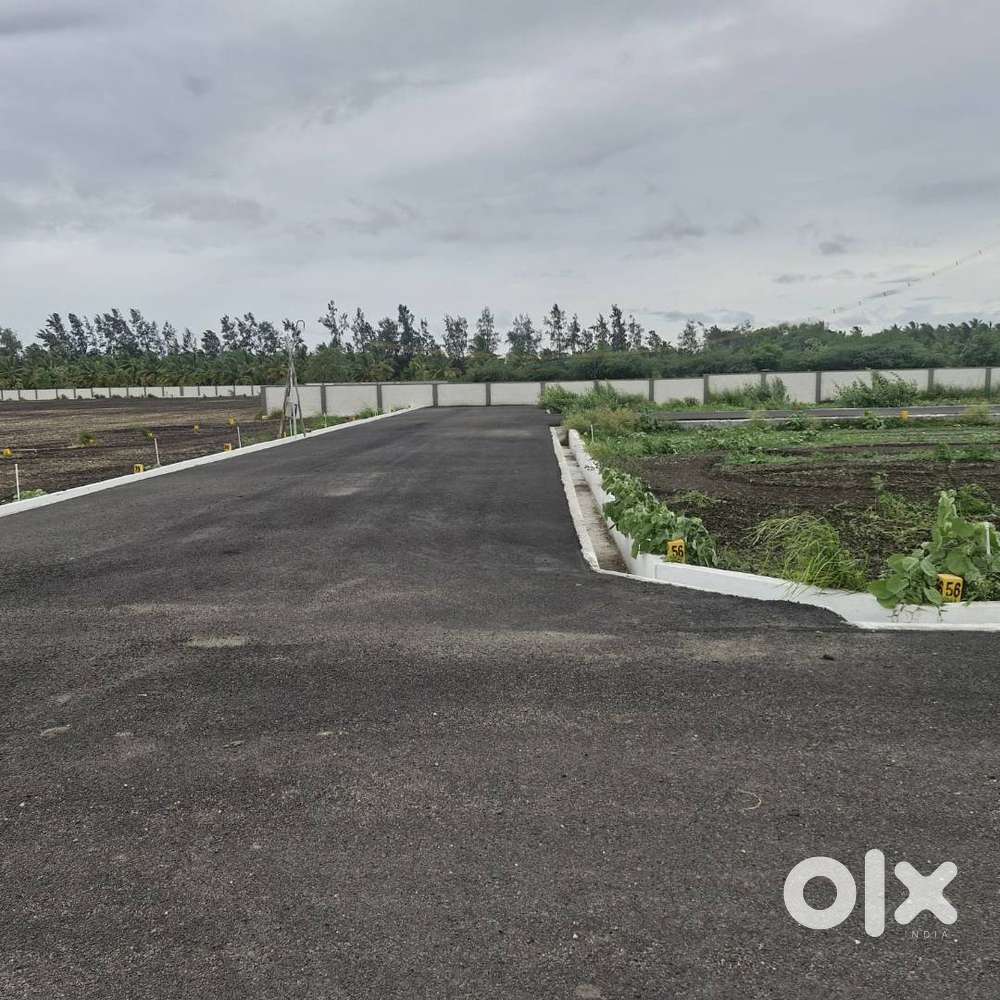 villas for sale and land north facing sale
