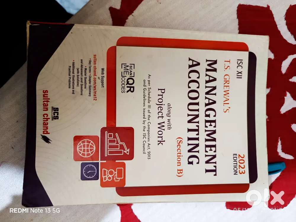 TS Grewal's Management Accounting ISC Class 12