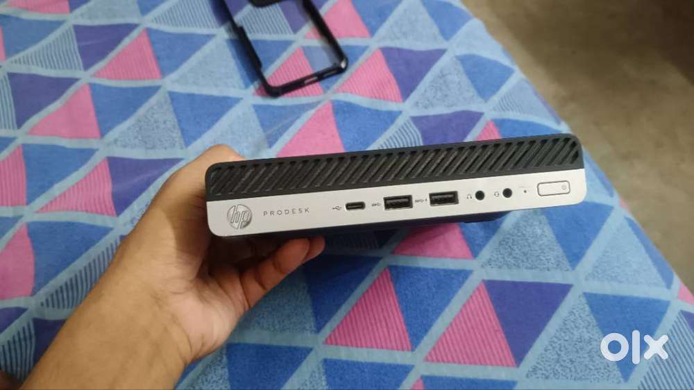 HP prodesk mini pc 16gb ram 256 gb storage ,i5 8gen , win 11