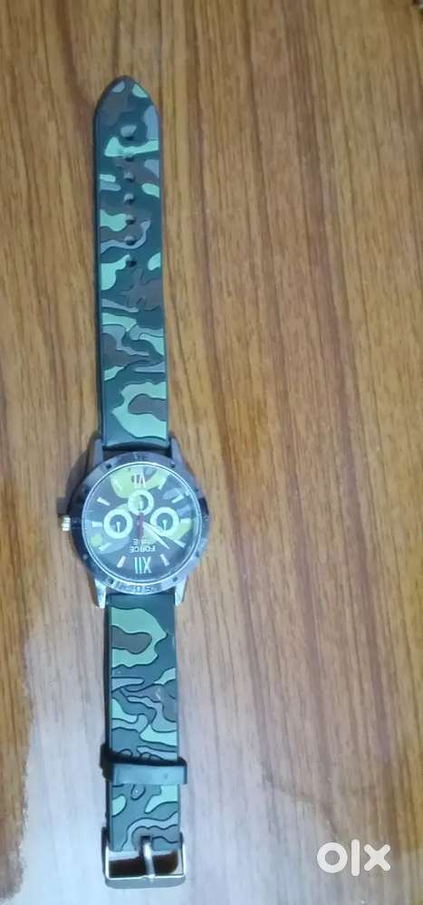ARMY PRINT WATCH WITH ARMY PRINT DIAL