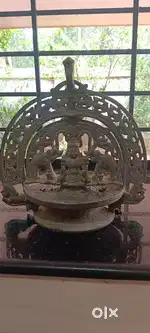 Old lakshmi ottuvilakku with ganapathy ottumani 2 nos.