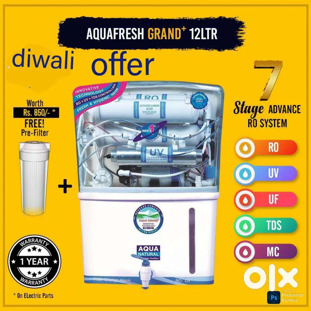 Aqua fresh RO water purifier geyser chimney sales and service Repair
