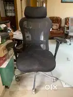 2 FEATHERLITE OPTIMA HIGH BACK MESH CHAIRS FOR SALE