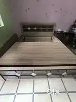 Wooden bed