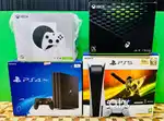 Sealed Brand new gaming consoles PlayStation and Xbox