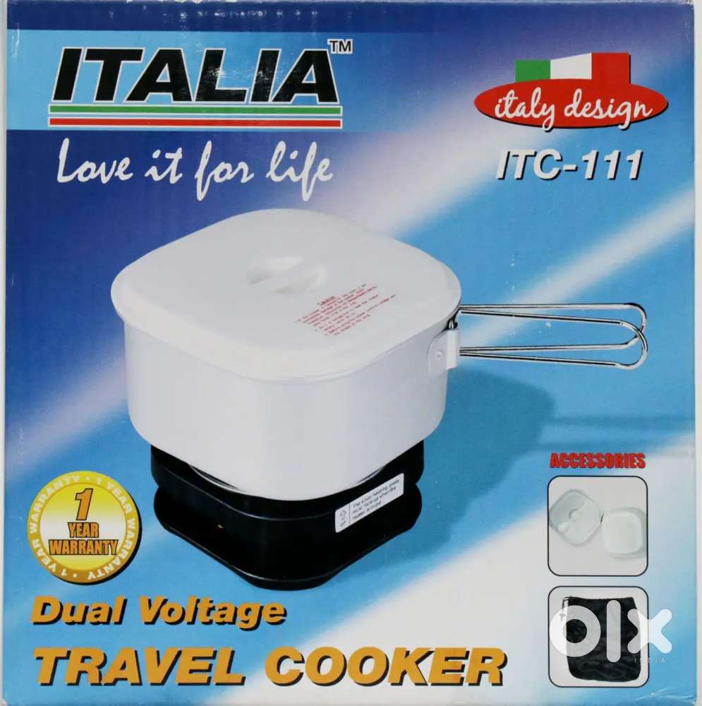 Travel Cooker 1 ltr Capacity Electric