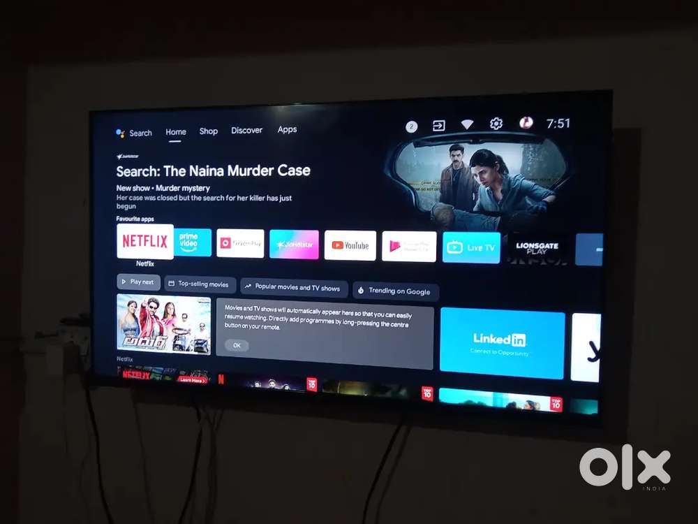 ONE PLUS 42 inch Brand One Year old NEW Conditions