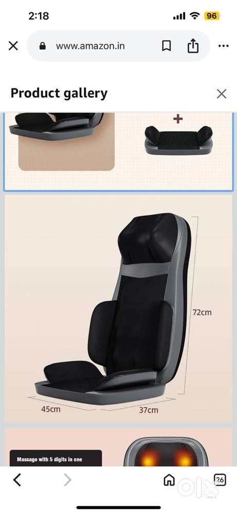 Massage chair car compatible
