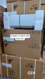 Daikin.5 inverter 3.star 5.star available 30% off