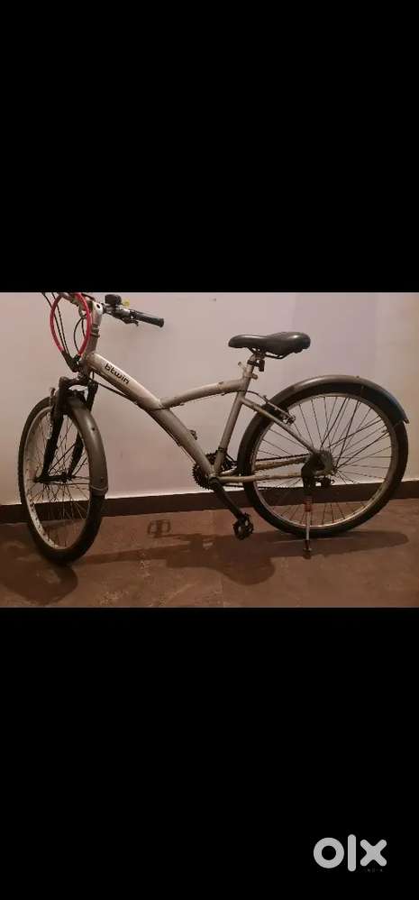 BTWIN grey cycle