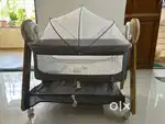 Automatic baby cradle with inbuilt lullabies and bluetooth