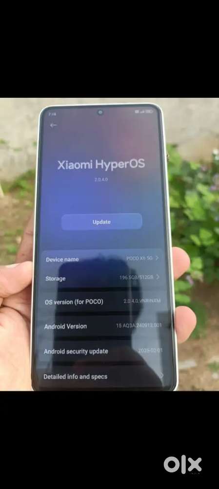 Poco X6 12gb ram 512 gb storage sell/exchange