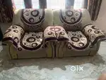 5 seater covered sofa ser