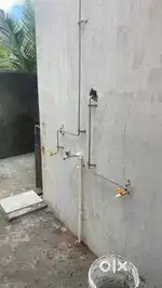 Gas pipe line works commercial and domestic line