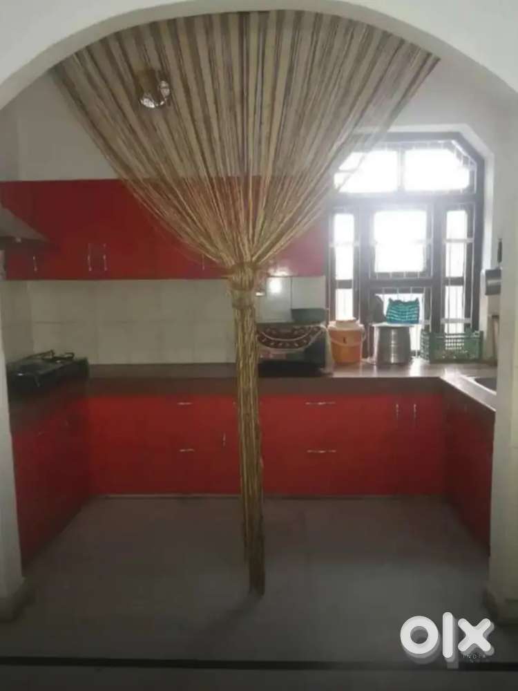 2bhk semi furnished separate floor.