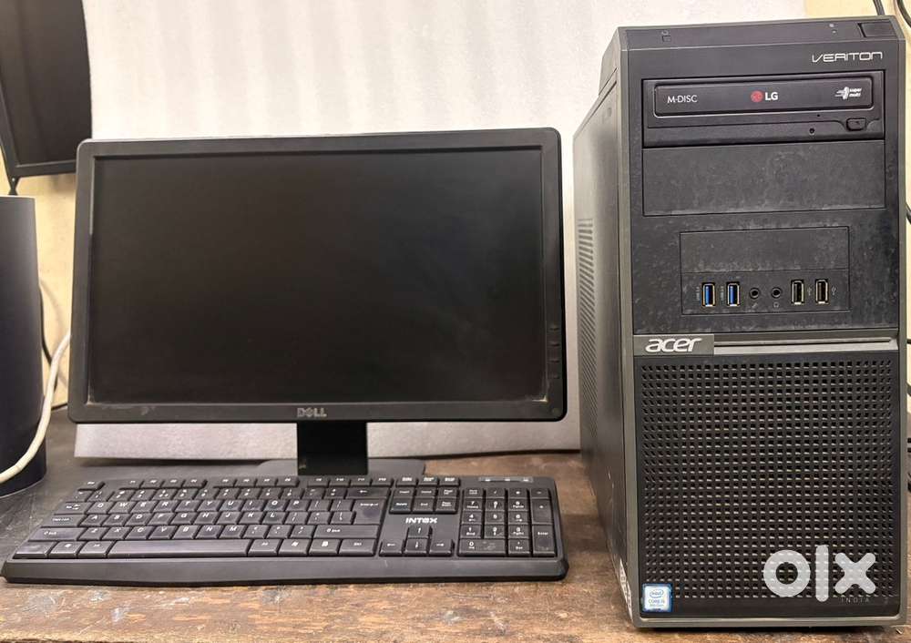 i5/8th generation, 8gb ram , 256gb SSD , 20 inch Screen , Office work