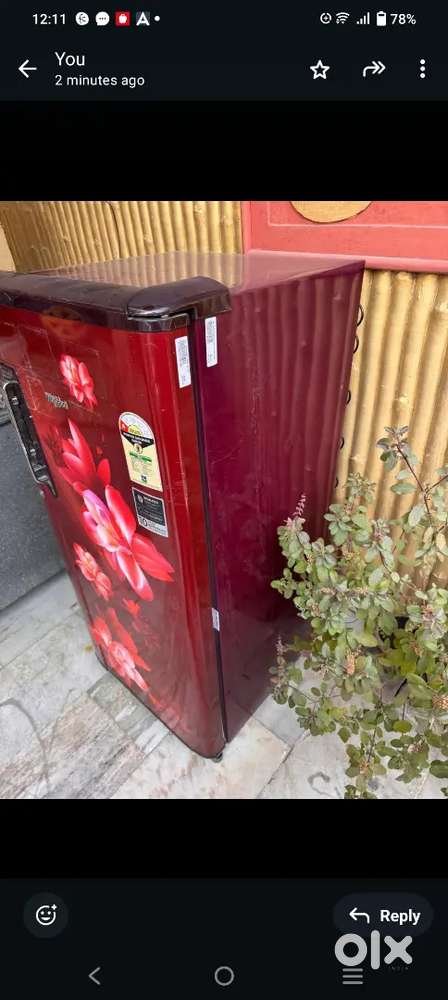 185lt fridge full working 2.5 years old