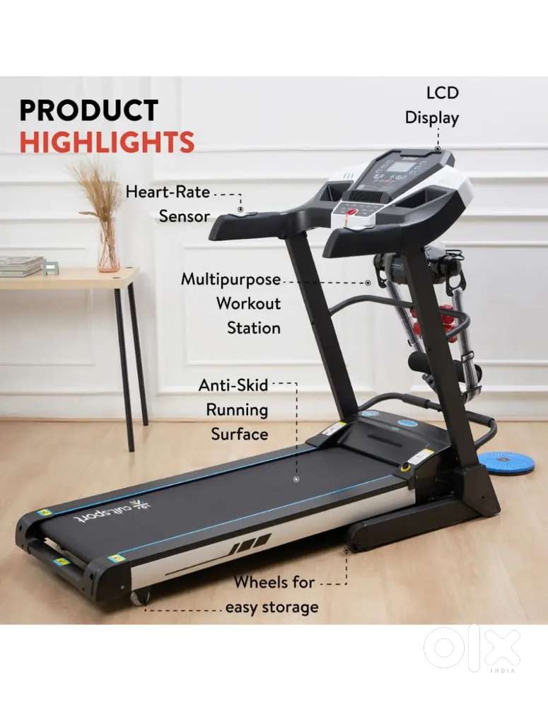 Treadmill user friendly