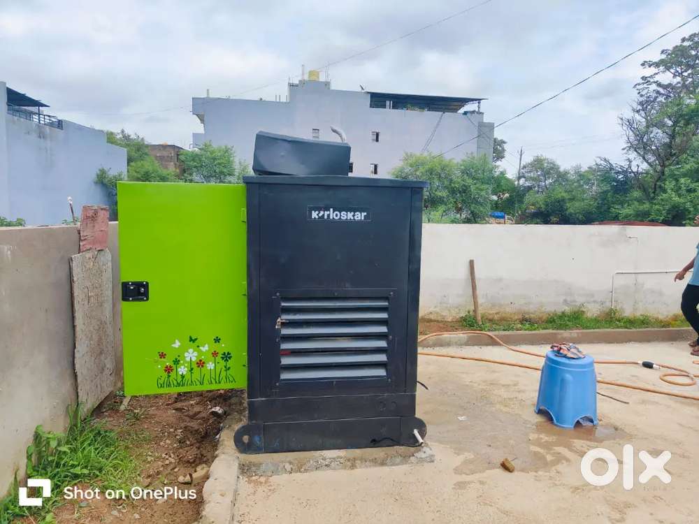 DIESEL GENERATOR SALE K LIYE 2 SAAL KI WARRANTY KE SATH AUR NEW BATERY