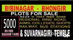 Open plots for sale Bibinagar