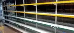 Wall mount display rack