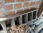 Wooden ladder