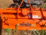 Tractor and rotavator and 9kothu kalapi