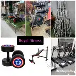 All gym equipment exercise cycle and treadmill available