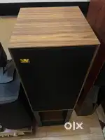 Wharfedale Linton Heritage Speakers with Orignal Stands