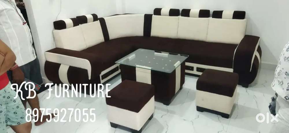 CORNER SOFA SET L SHAPE BEAUTIFUL LOOK