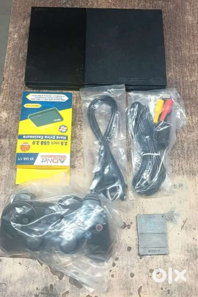 PS2 PLAYSTATION 2 WITH 100 GAMES