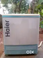 Haier semi automatic washing machine