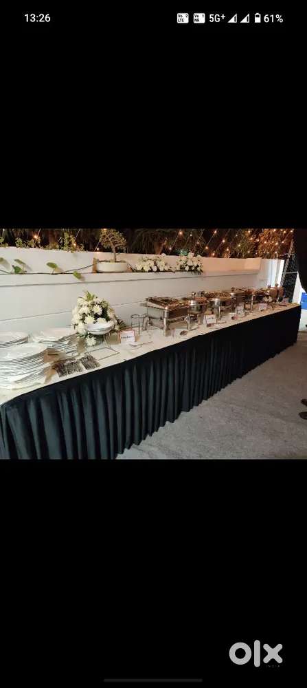 Catering Chaffing dishes heavy quality SS