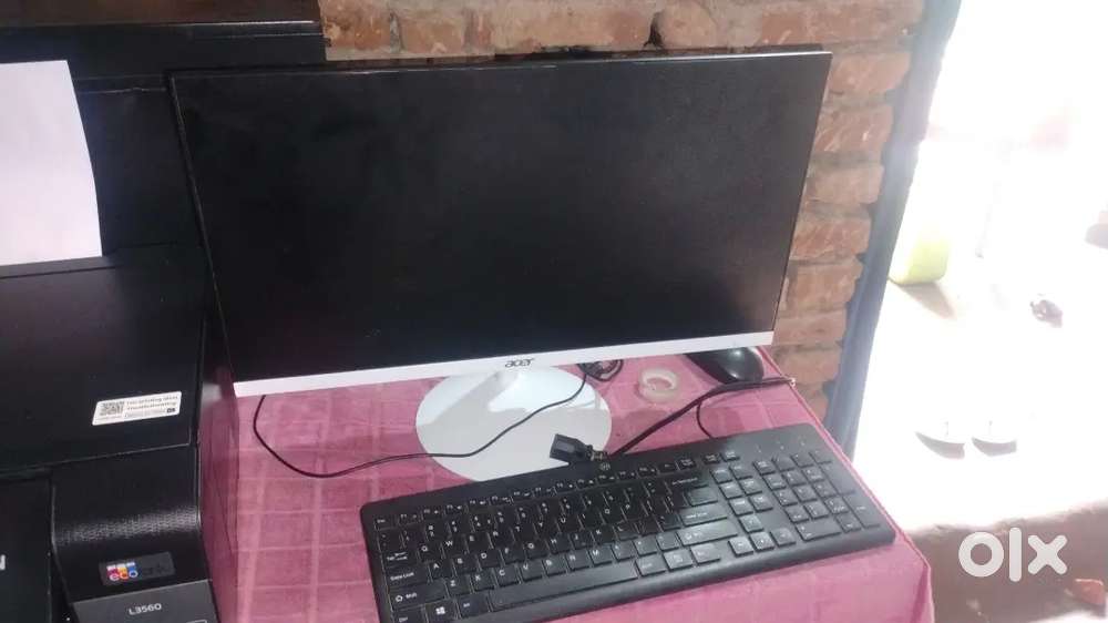 CPU & Monitor & printer