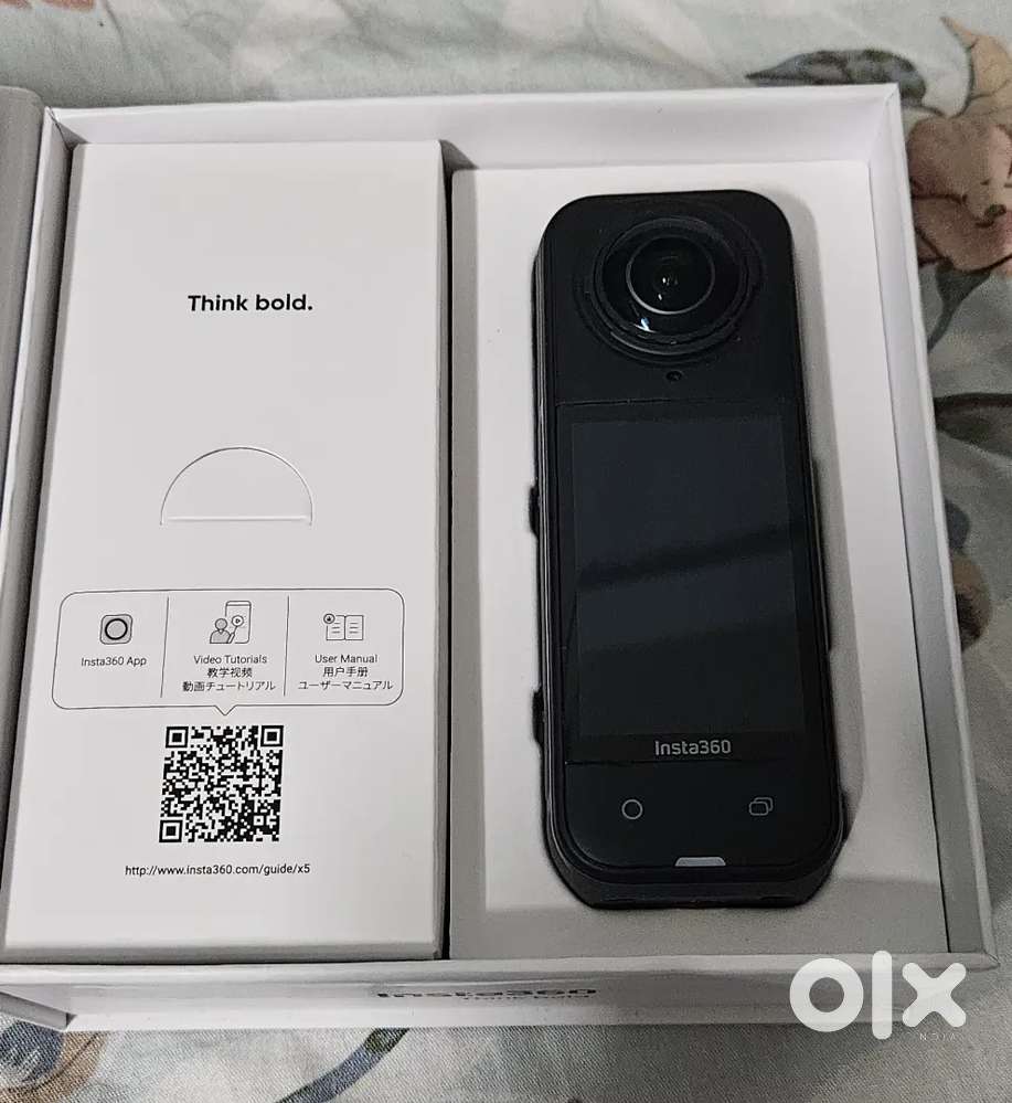 Insta360 X5 8K 360 Action Camera – Unboxed but Completely Like New!