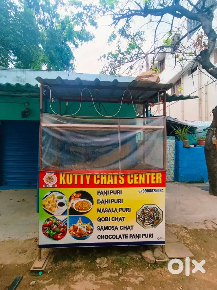 Food stall :21000 negotiable on table