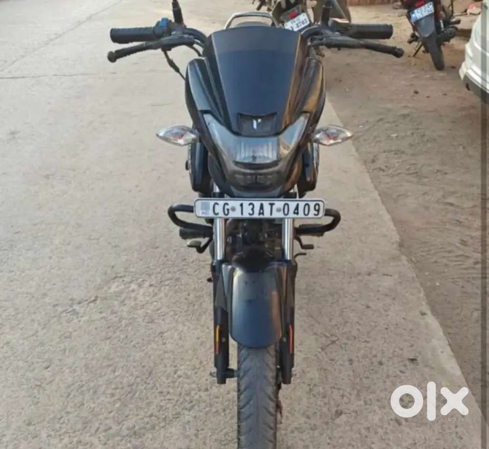 A bike is good condition