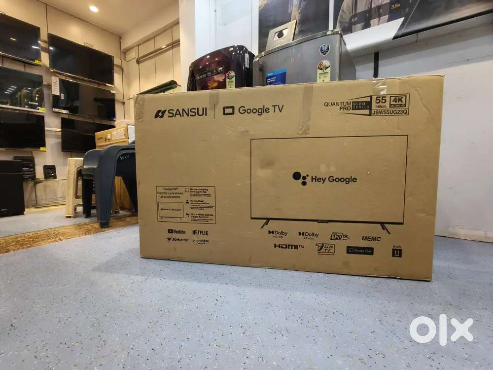 SANSUI QLED SMART TV 140CM (55)