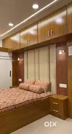 फलेट कंप्लीट तैयार करके देंगे फर्नीचर कलरकाम पीओपी बनादेंगे‌
