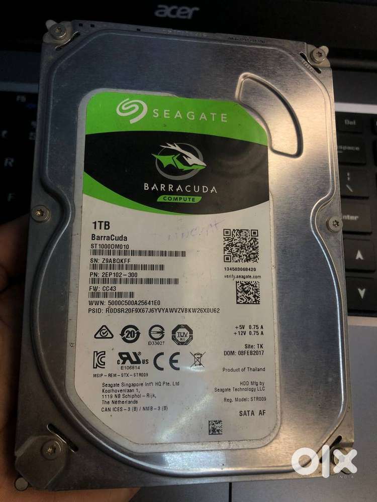 1TB SEAGATE HDD
